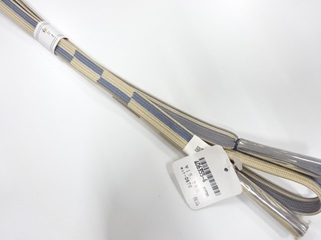 大特価品　上質　未使用品　正絹　手組帯締め